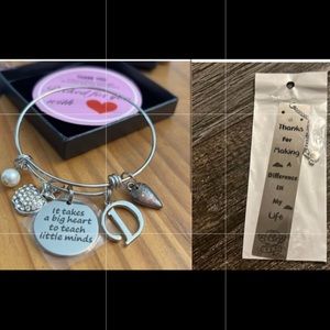 Teacher Appreciation Bracelet & Bookmark